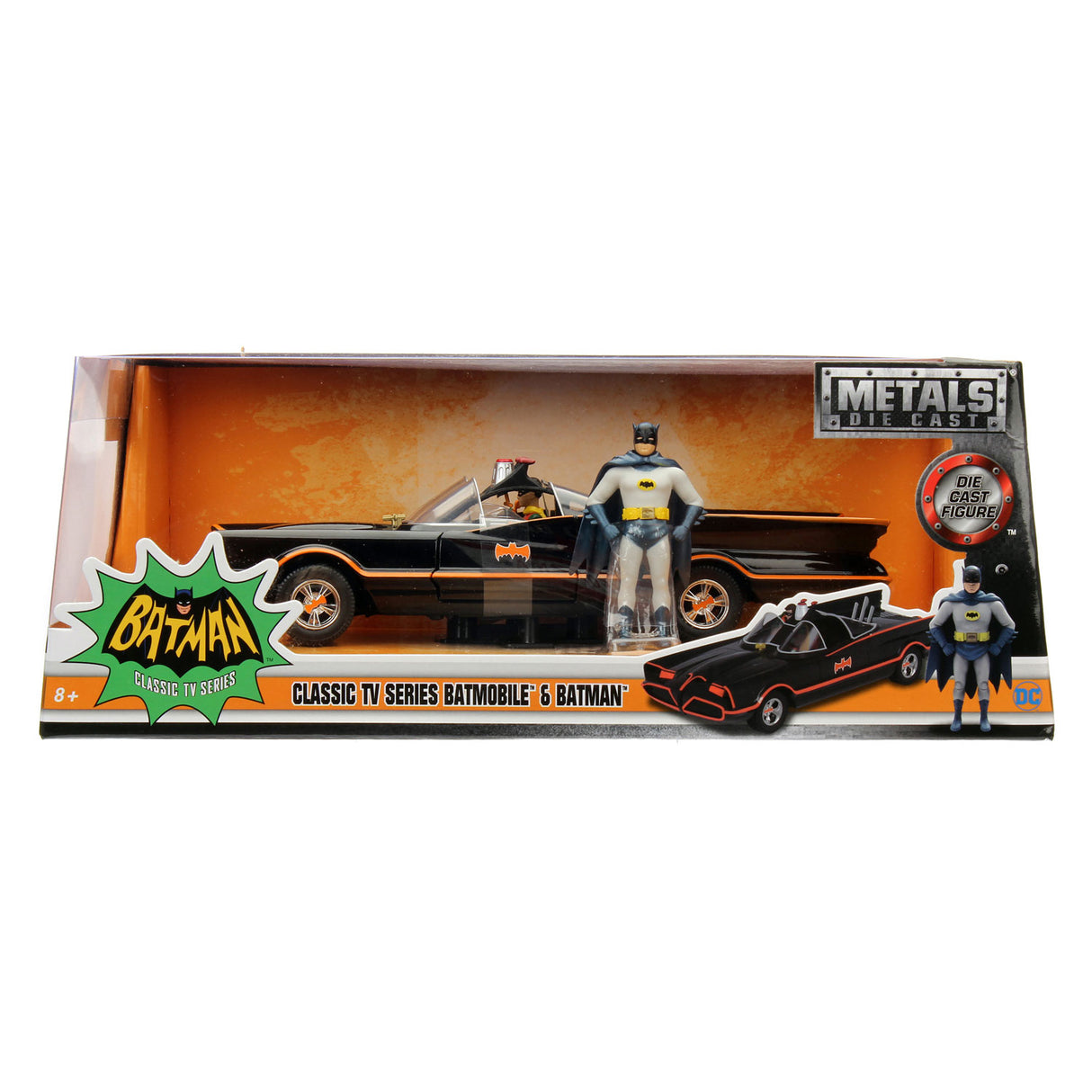 Jada Die Cast Batman 1966 Classic Batmobile Auto 1:24