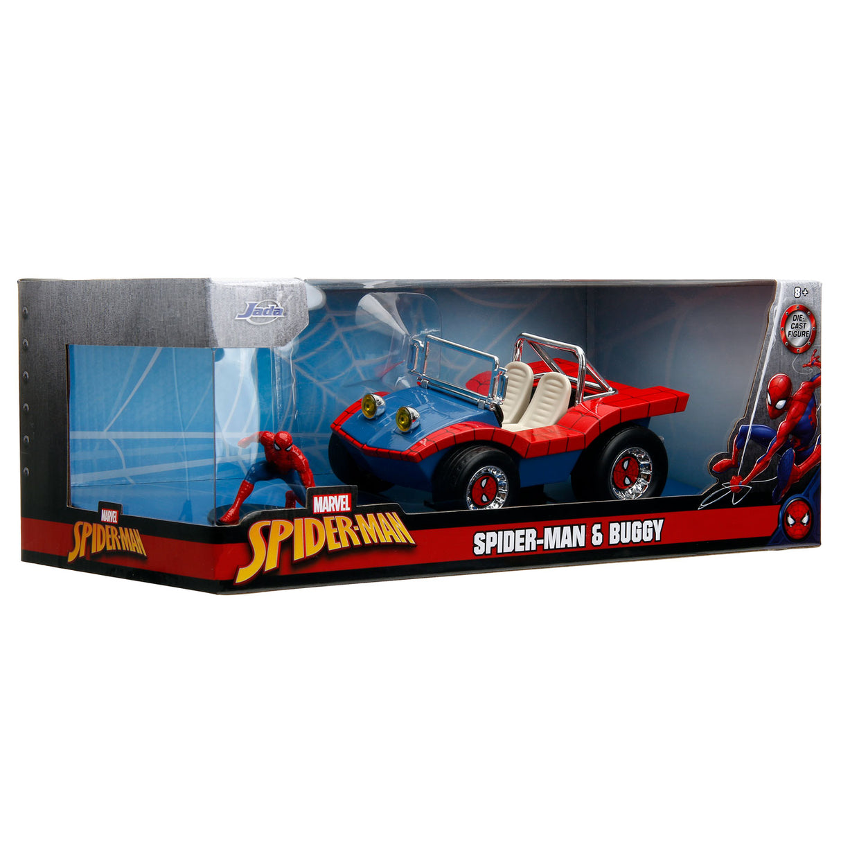 Jada Die Cast Marvel Spider-Man Buggy 1:24