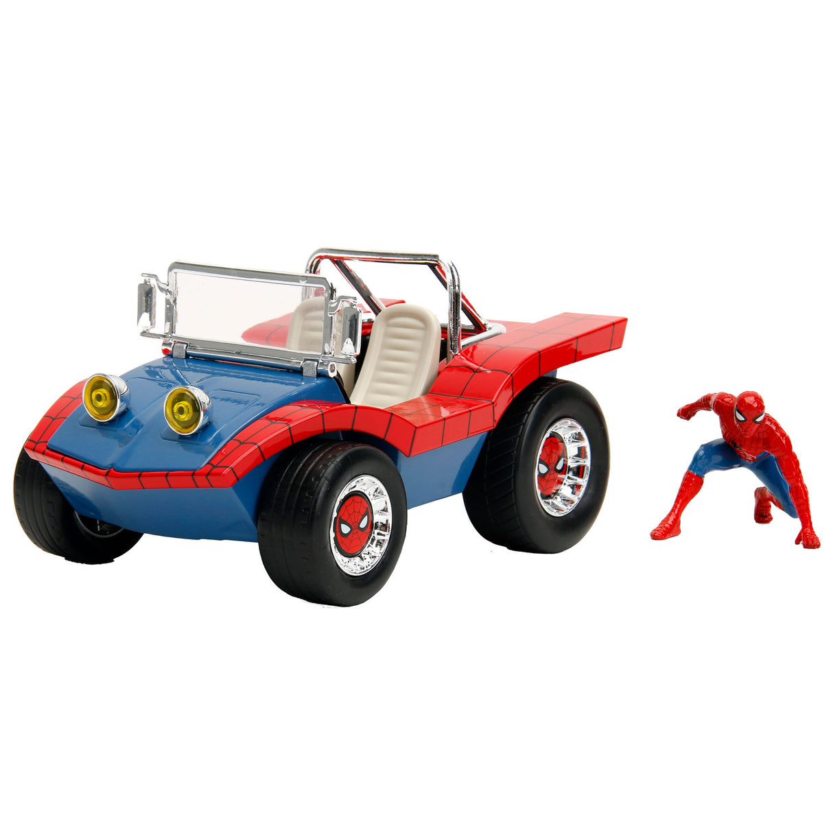 De Jada Spillsys Jada stierwen Gasts Spider-Man Buggy 1:24