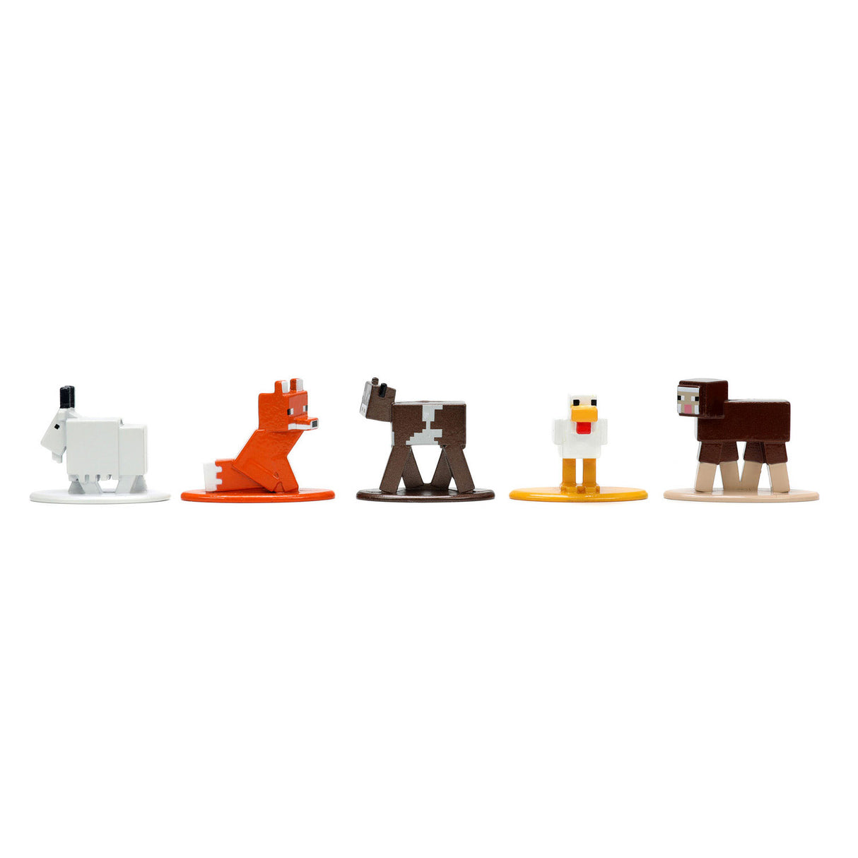 JADA Hračky Jada Die Cast Minecraft Multi Pack Nano Action Figures Wave 8