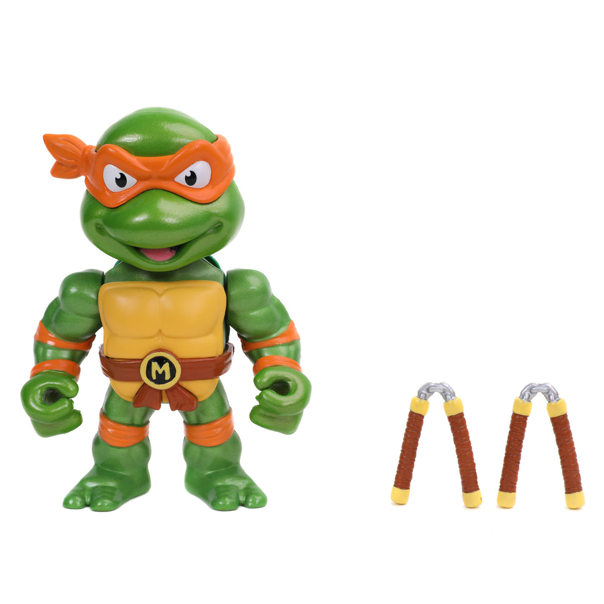 Jada Toys Jada Figurines en métal moulées sous pression Tortues Ninja Teenage Mutant - Michelangelo