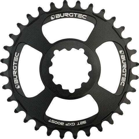 Burgtec 3mm offset thick thin chainring for SRAM 3-bolt