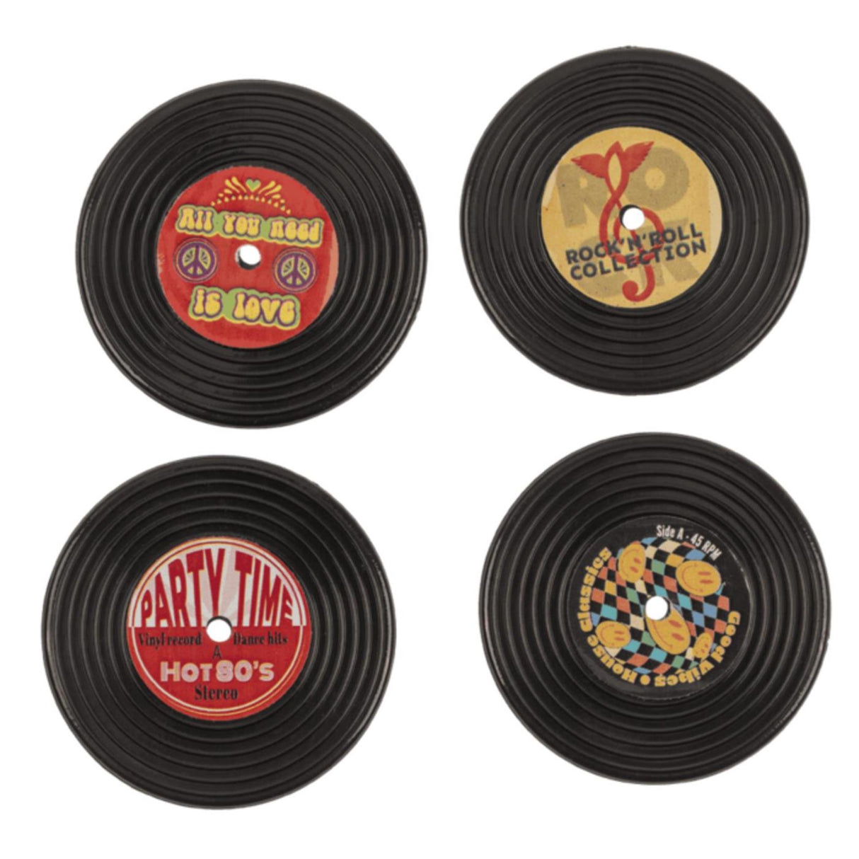 Ootb Frigomagnete LP 4,2x4,2cm Set vu 4