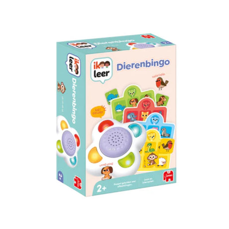 Jumbo ech léieren Déier Bingo + Luucht an Toun