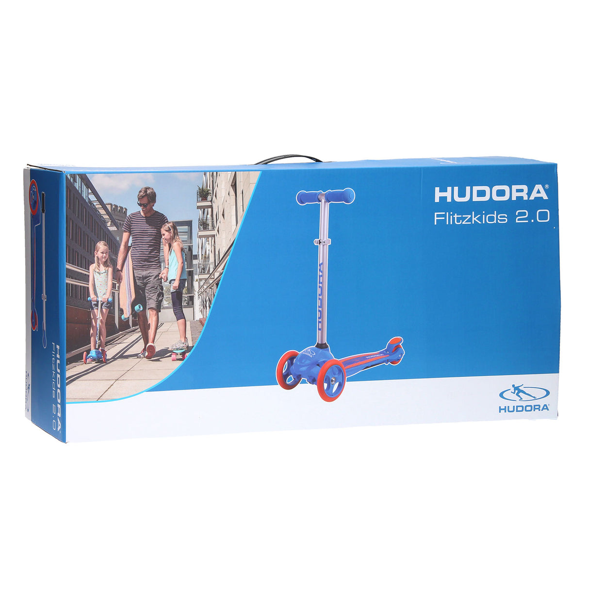 Hudora flitzkids korak - modra