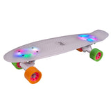 Hudora Skateboard Retro with light