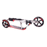Hudora scooter big wheel step rx205 - black red
