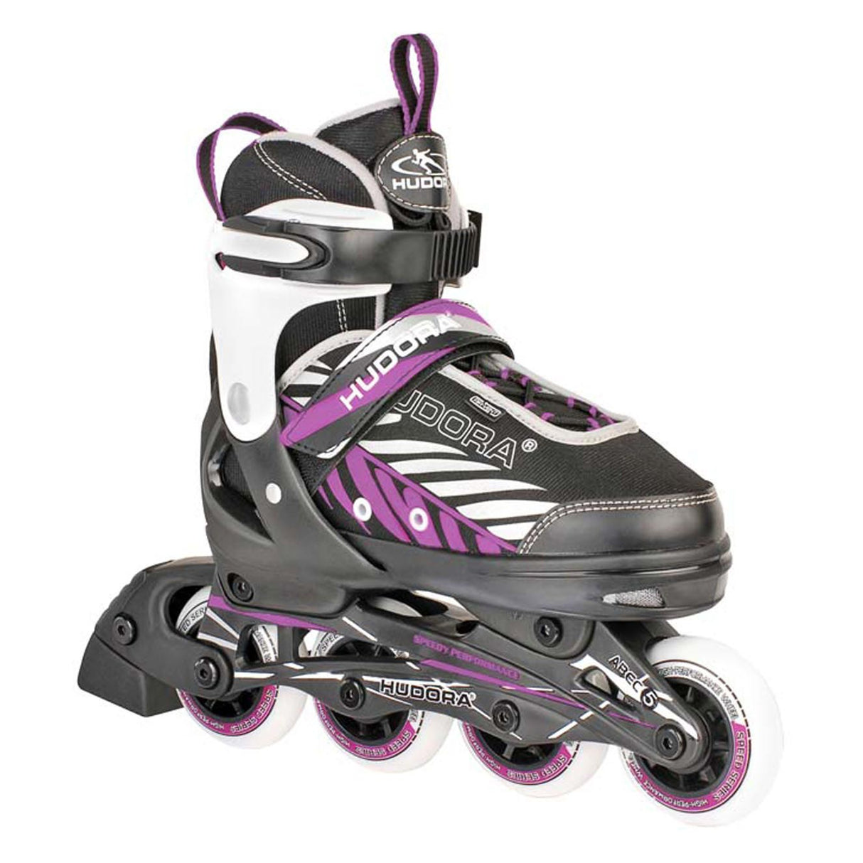 Hudora Children's Skeelers Mia Purple, Größe 33-36