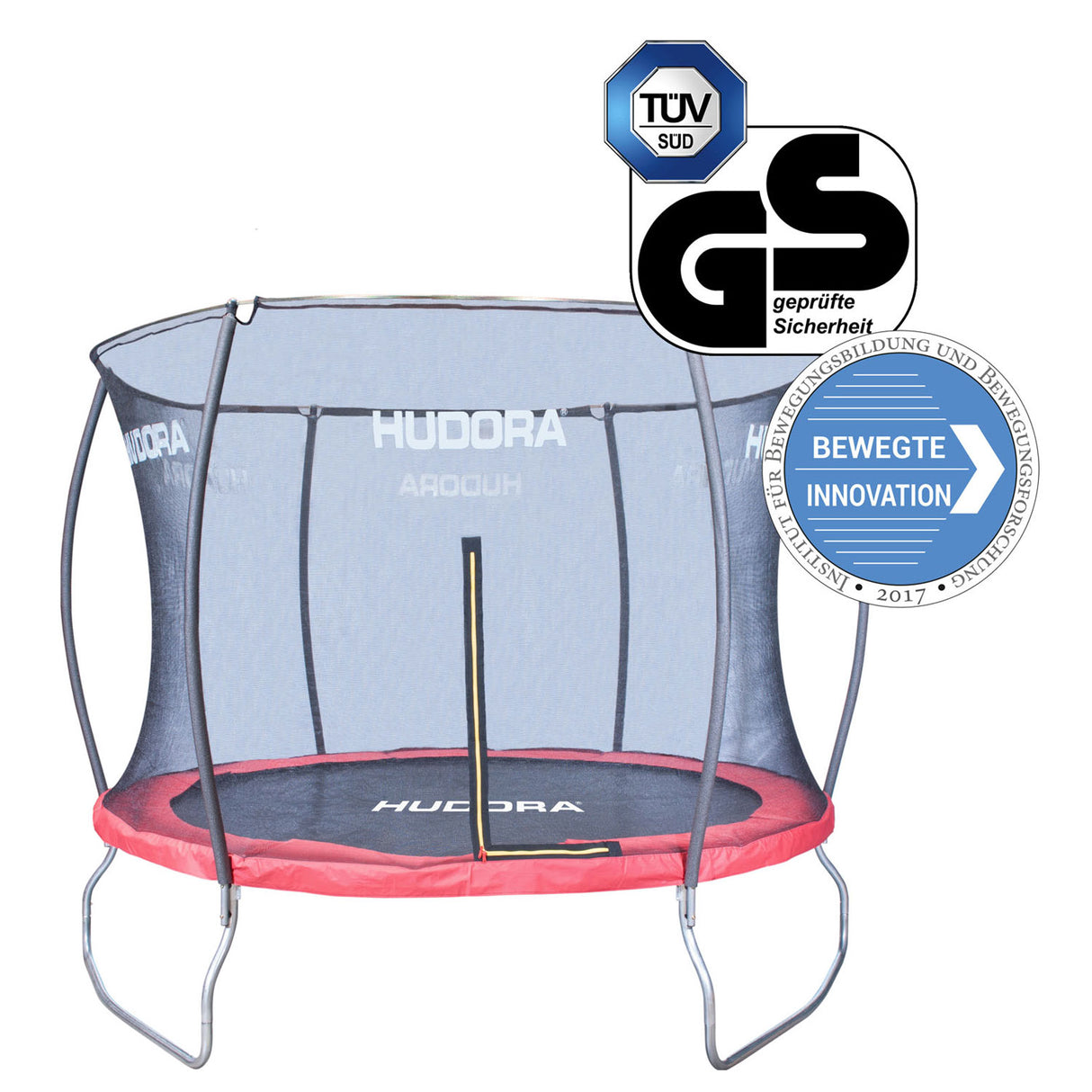 Hudora Fantastisches Trampolin 300 V mit Netz