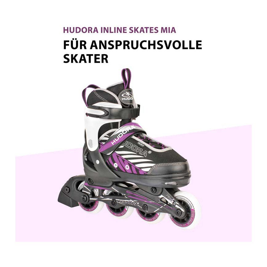 Hudora Skeller Mia Black Purple, Gréisst 37-40