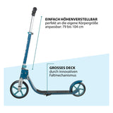 Hudora Hudora Wheel Krok 215 Scooter Krok Azure Blue