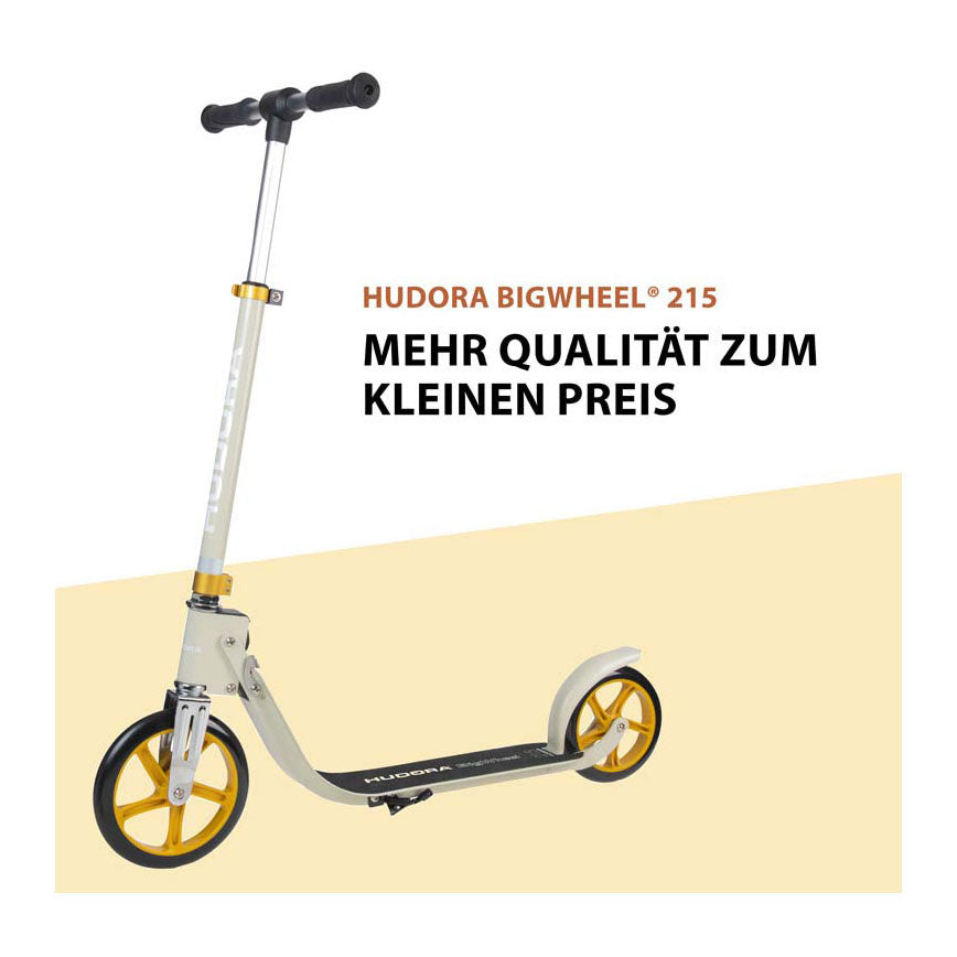 Hudora Hudora Rad-Schrëtt 215 Scooter Sand