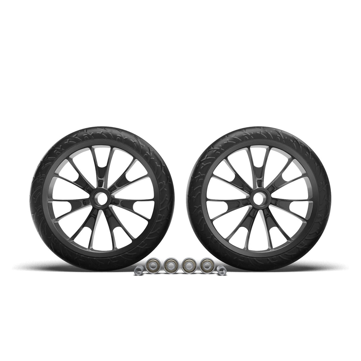 Hudora replacement wheel set crossover for Bigwheel 205