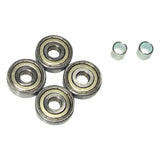 Hudora replacement wheelset slim for bigwheel 205