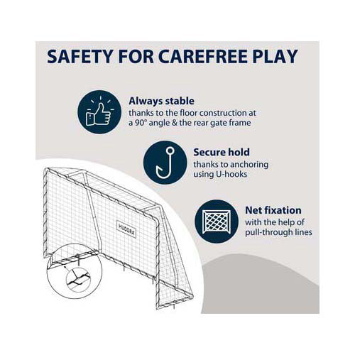 Hudora football goal