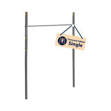 Hudora horizontal bar pro single
