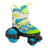 Hudora Roller Skates meng éischt Quad LED Auto, Gréisst 30-33