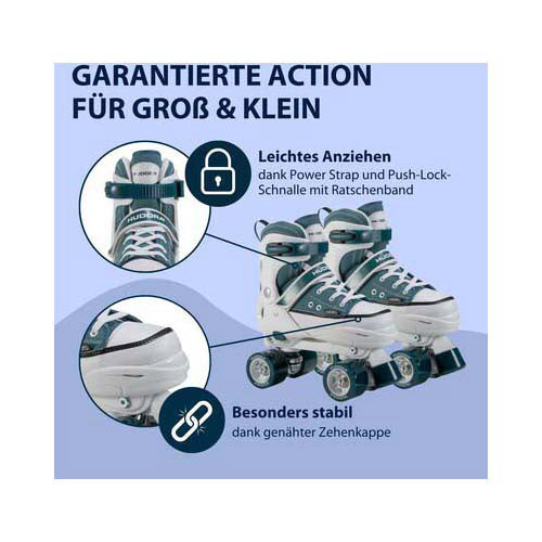 Hudora roller skate sneaker midnight, size 36