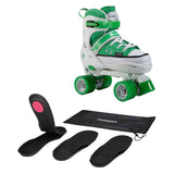 Hudora roller skate sneaker green, size 36-39