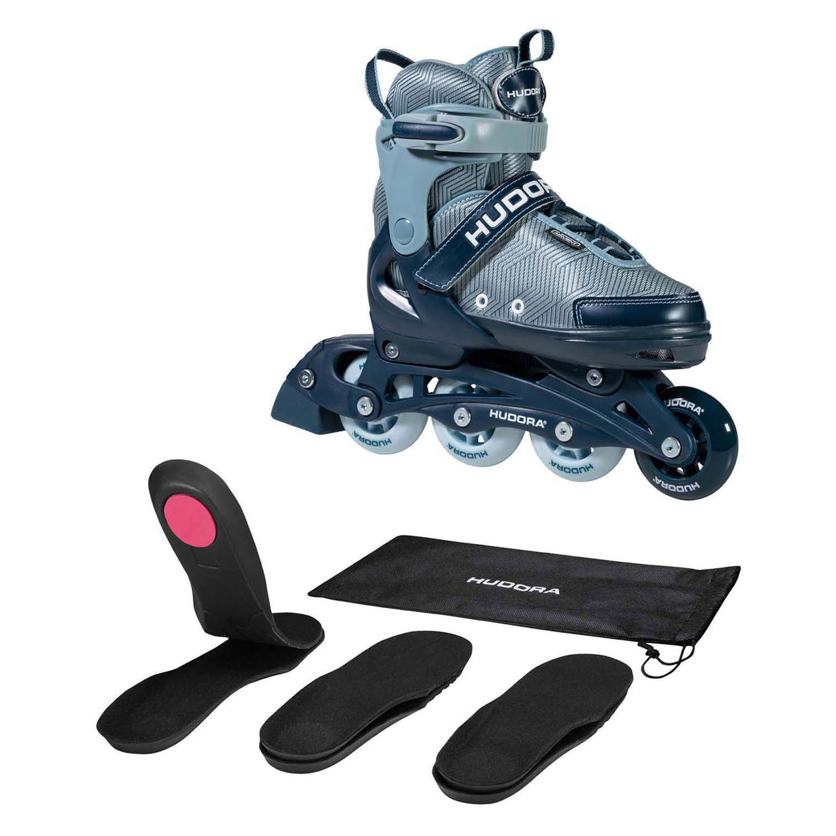 Hudora inline skates Leon 2.0 ocean, size 37-41