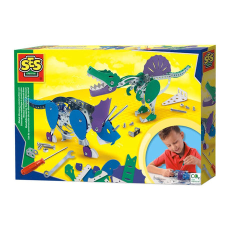 Ses Metallstudiumset Dino - Trizorops a Spinosaurus