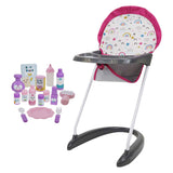 Complete doll play set, 21 pieces.