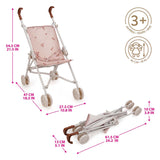 Buggy doll pram ballet flora