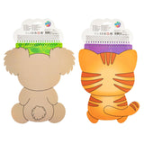 Moxy animal shape coloring book + pencils