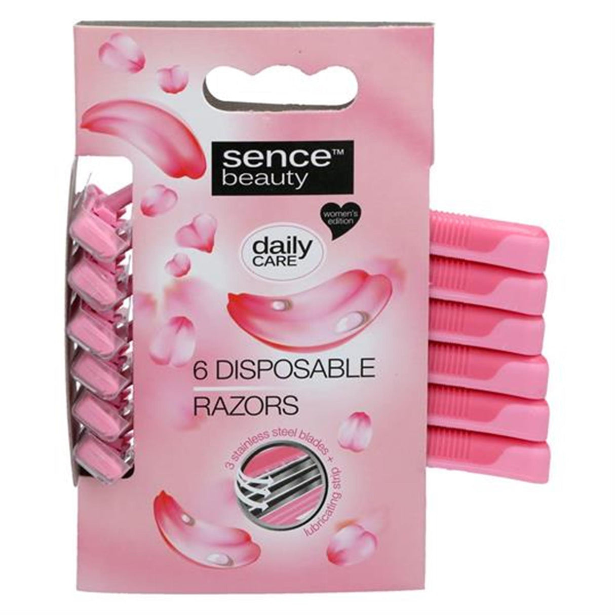 Sence razors razor blades 6 pieces women