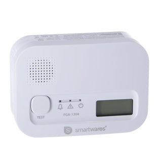 Smartwares FGA-13041 detector de monóxido de carbono sensor de 10 anos baterias de 3 anos
