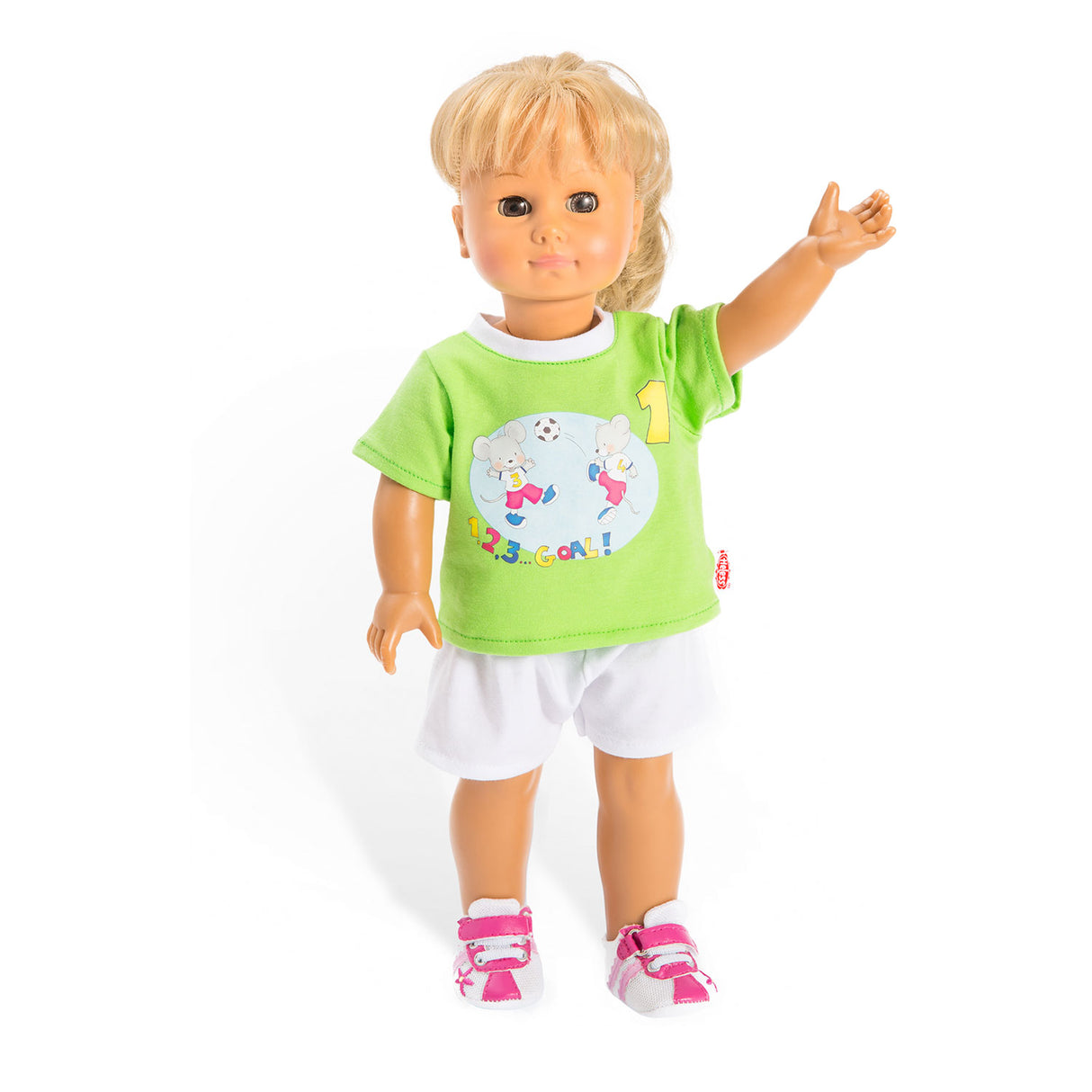 Heless dukker fotballsett, 28-35 cm