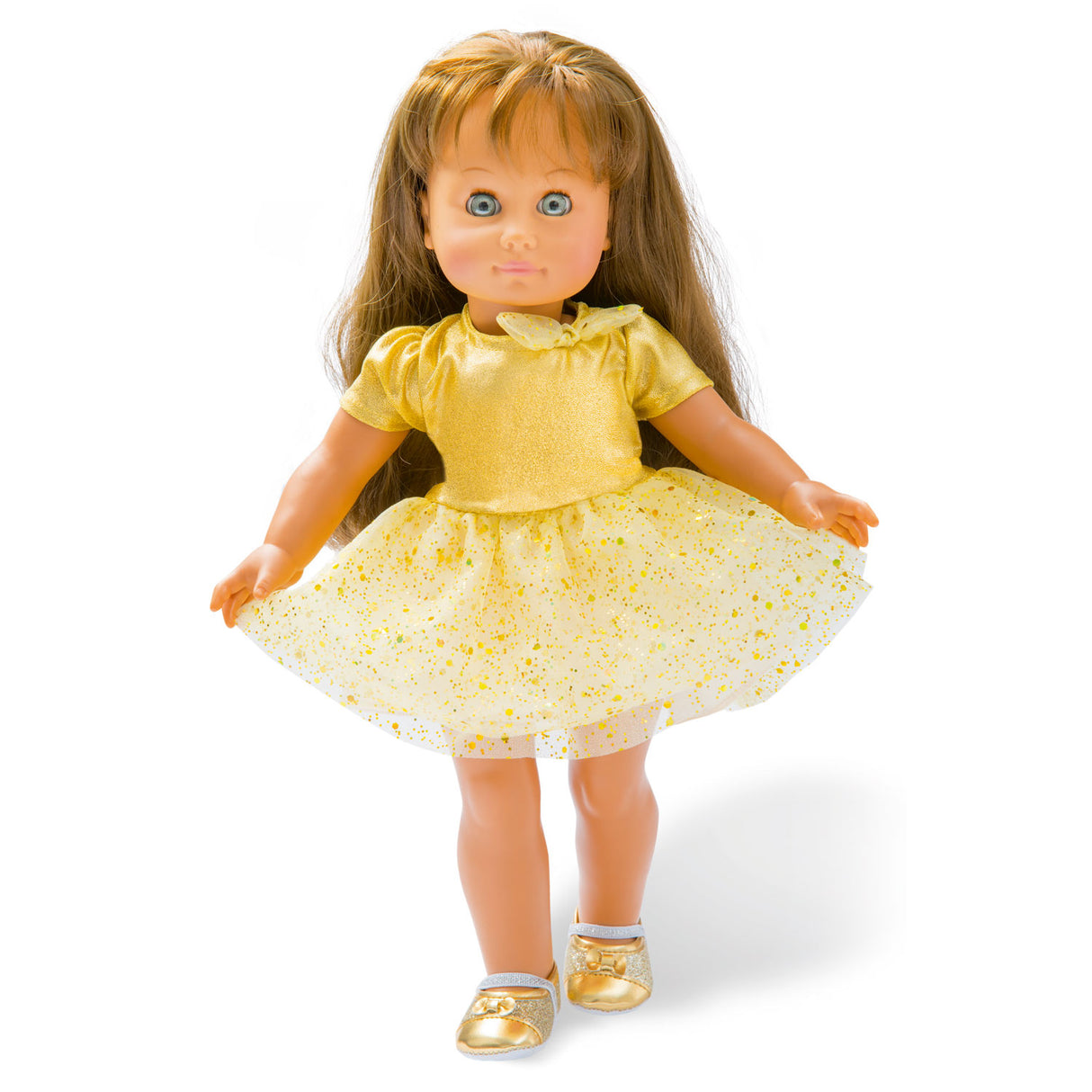 Heless Doll Dress Gold, 28-35 cm