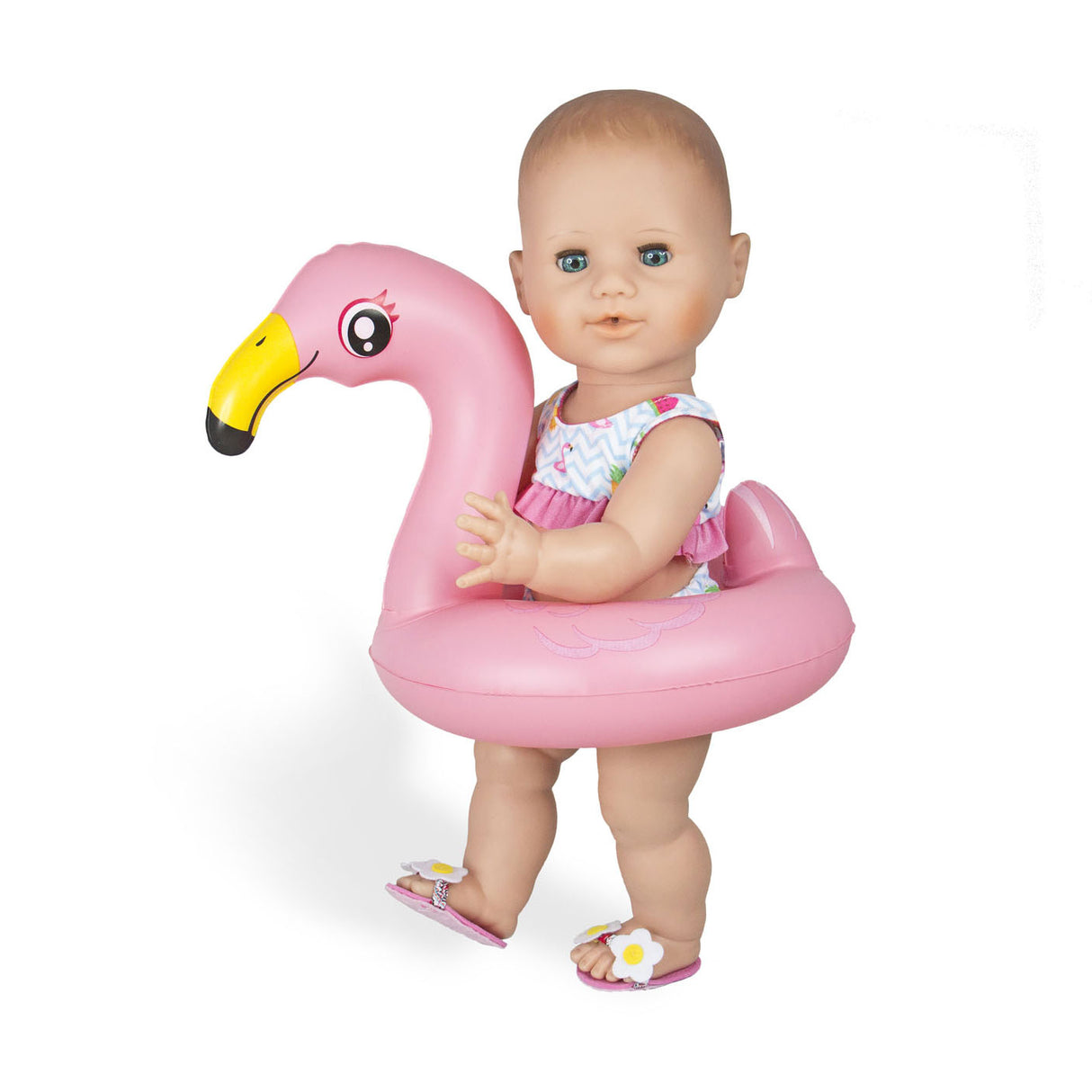 HELSS Doll Nimming Set Flamingo, 35-45 cm