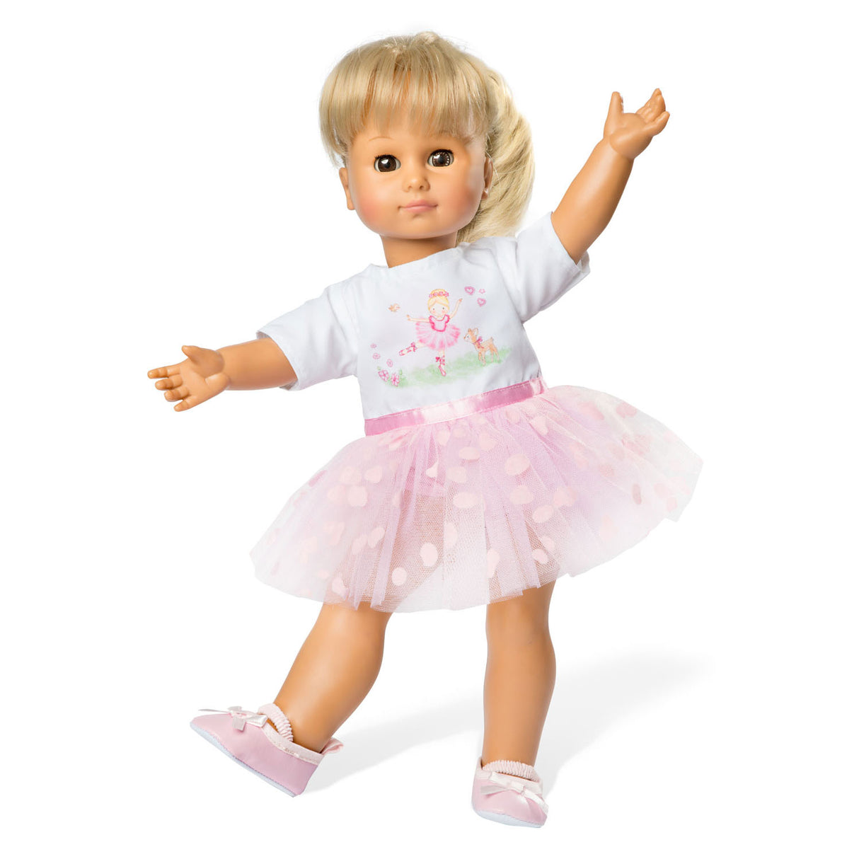 Heless doll dress Ballerina, 28-35 cm