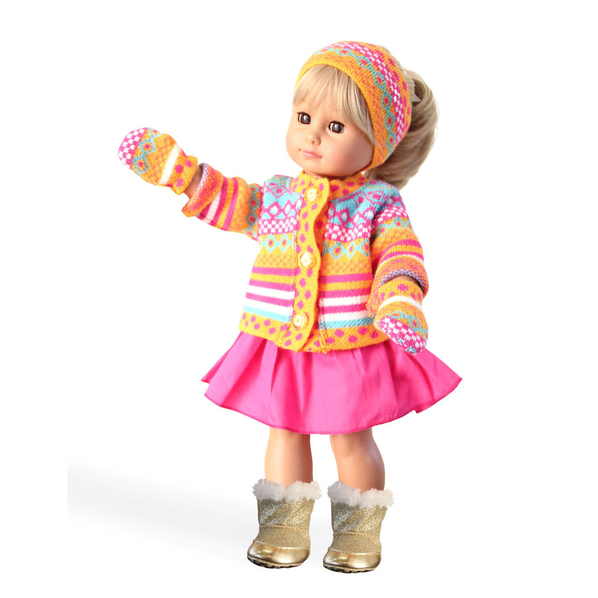 Heless doll vest with skirt, 28-35 cm