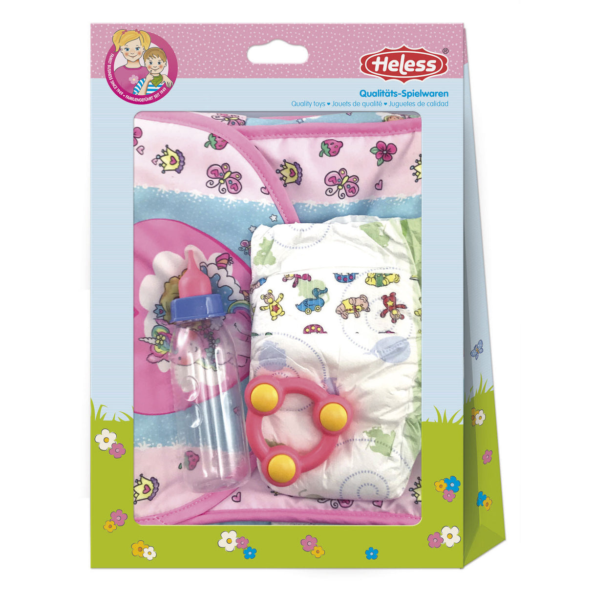 Heless Dolls Care Set Unicorn