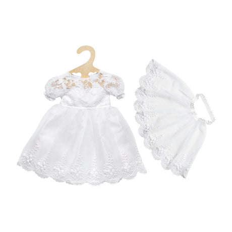 Vestido de noiva boneca Heless com véu, 28-35 cm