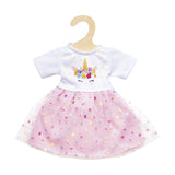 Doll dress unicorn, 28-35 cm