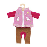 Heless doll outfit Horse riding unicorn, 28-35 cm