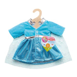 Doll Dress Ice Princess avec cap, 28-35 cm