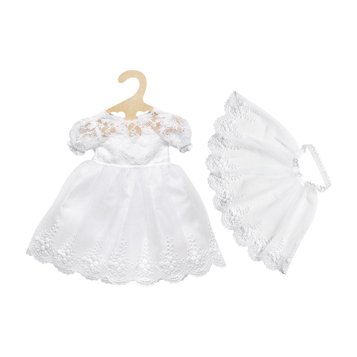 Robe de mariée Heless Dolls avec voile, 35-45 cm