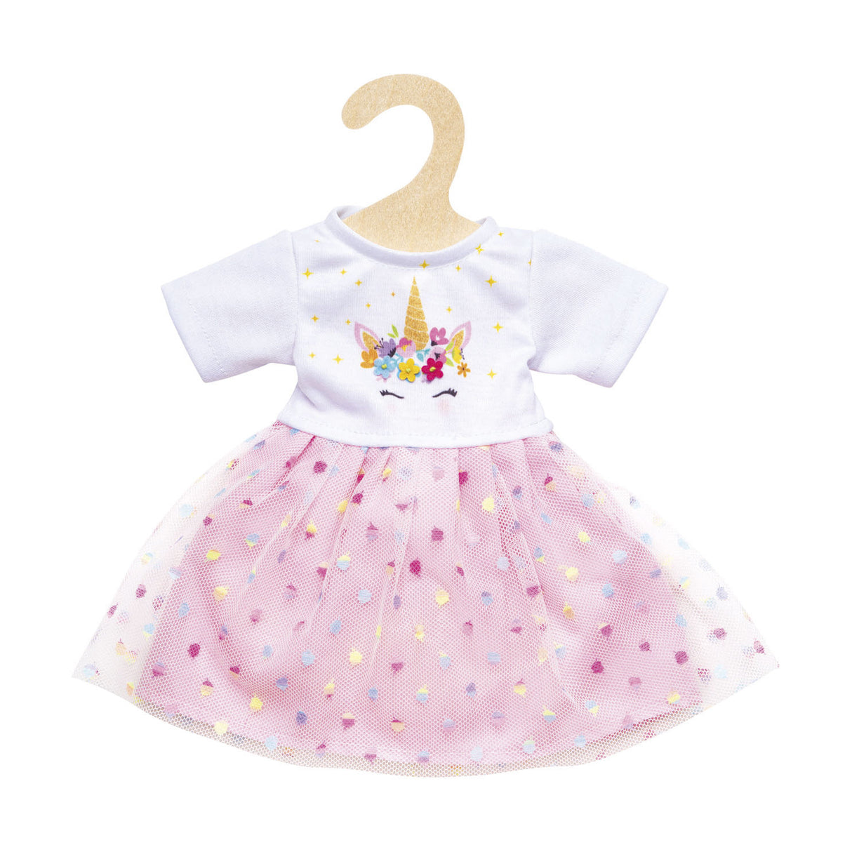 Heless doll dress unicorn, 35-45 cm