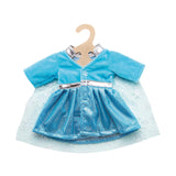 Doll dress Ice Princess with Cape, 35-45 cm