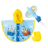 Heless dolls Raincape with umbrella and boots, 35-45 cm