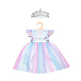 Heless Doll Dress Fee and Unicorn with Crown, 28-35 CM