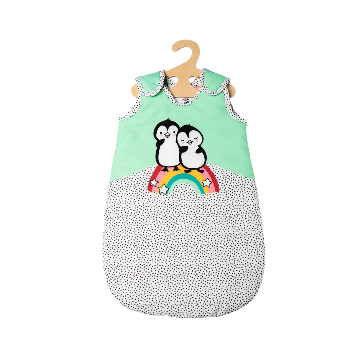 Puppenschlafsbag Pinguin, 28-35 cm