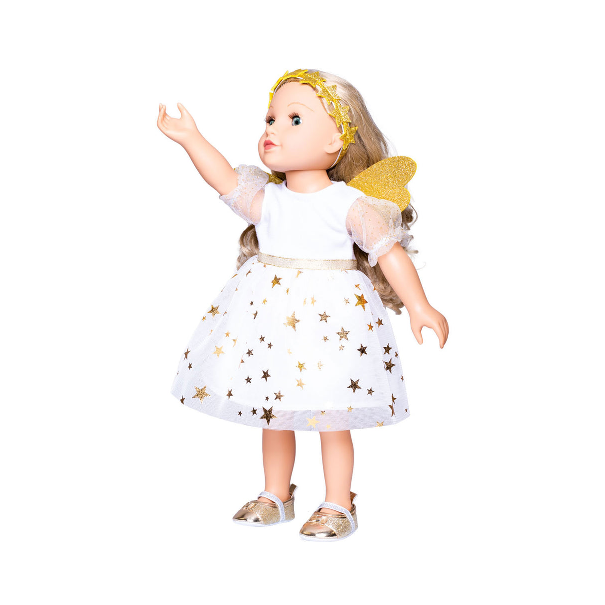 Heless Doll Dress Angel med stjärnor, 35-45 cm