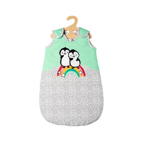 Heless bonecos saco de dormir pinguim, 35-45 cm