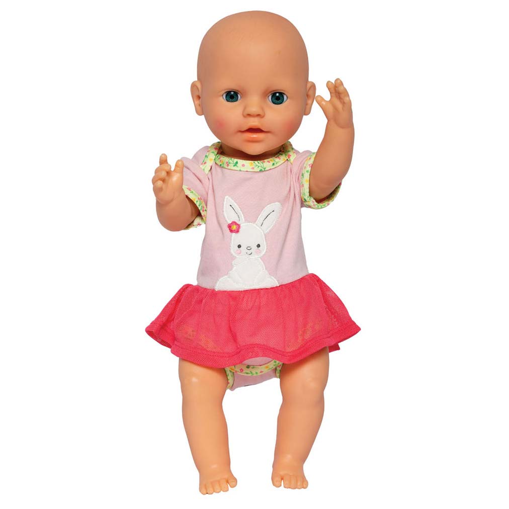 Heless doll body with tutu bunny Lou, 28-35 cm