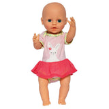 Heless doll body with tutu bunny Lou, 28-35 cm